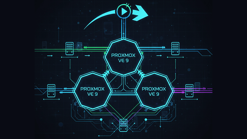 Proxmox VE 9集群环境中的实时迁移流程